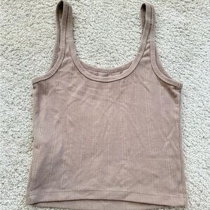 Abercrombie & Fitch Ribbed Tank Top